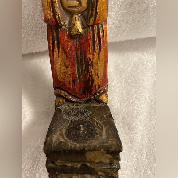 Vintage (probably antique) religious art/icons. Matthew and John? Wall CandleHld - Picture 9 of 15